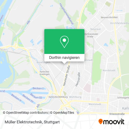 Müller Elektrotechnik Karte