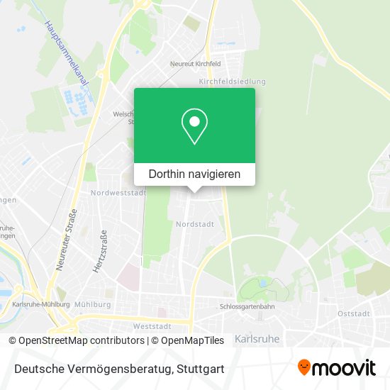 Deutsche Vermögensberatug Karte
