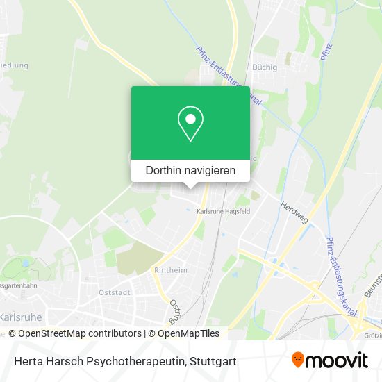 Herta Harsch Psychotherapeutin Karte