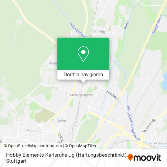 Hobby Elements Karlsruhe Ug (Haftungsbeschränkt) Karte