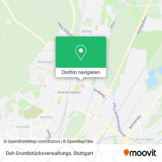 Dsh Grundstücksverwaltungs Karte