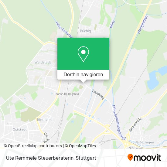 Ute Remmele Steuerberaterin Karte