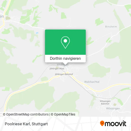 Poolriese Karl Karte