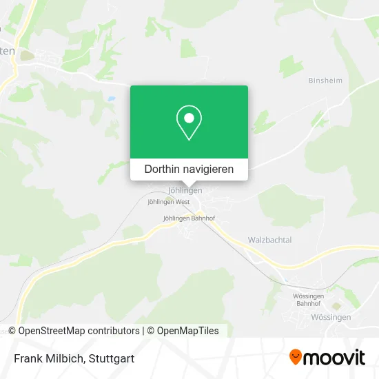 Frank Milbich Karte
