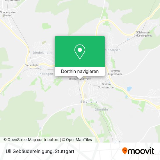 Uli Gebäudereinigung Karte