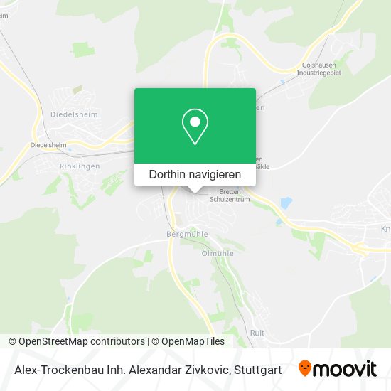 Alex-Trockenbau Inh. Alexandar Zivkovic Karte