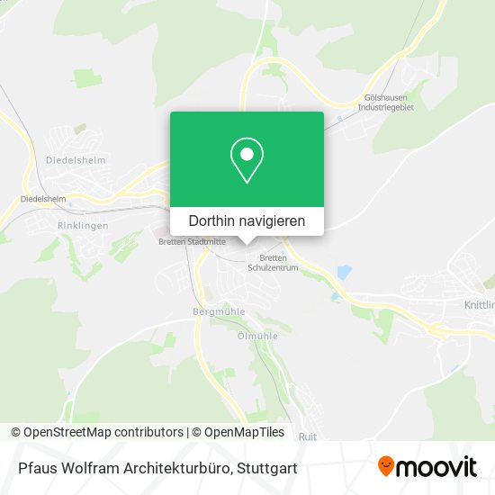 Pfaus Wolfram Architekturbüro Karte