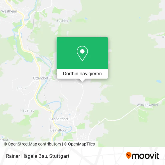 Rainer Hägele Bau Karte