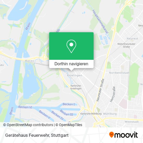 Gerätehaus Feuerwehr Karte