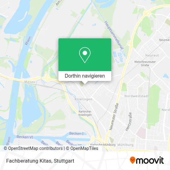 Fachberatung Kitas Karte