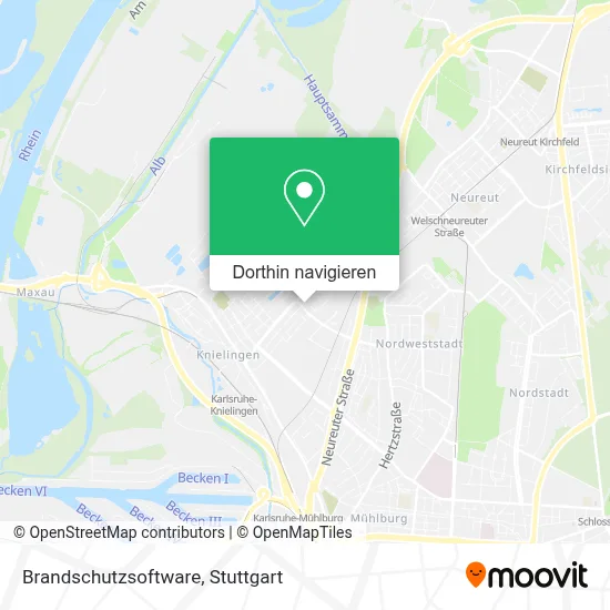 Brandschutzsoftware Karte