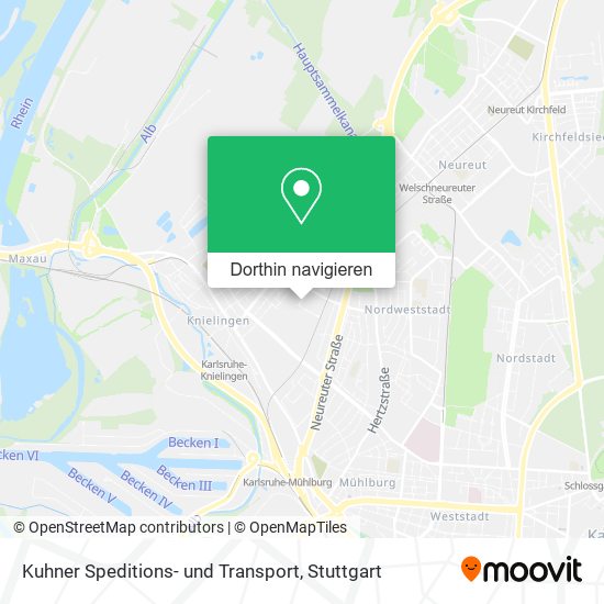 Kuhner Speditions- und Transport Karte