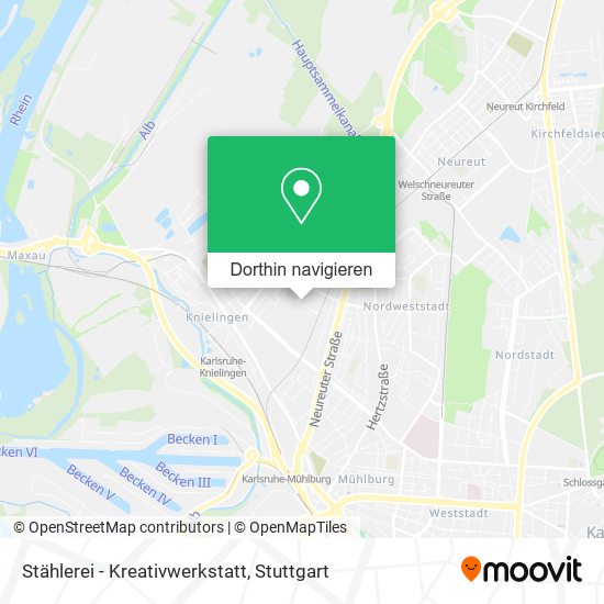 Stählerei - Kreativwerkstatt Karte