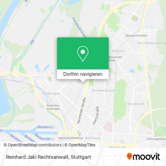 Reinhard Jaki Rechtsanwalt Karte