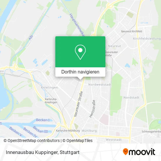 Innenausbau Kuppinger Karte