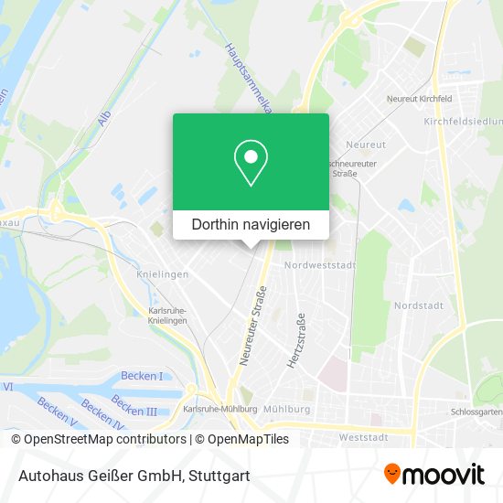 Autohaus Geißer GmbH Karte