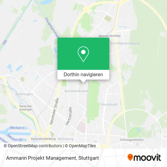 Ammann Projekt Management Karte