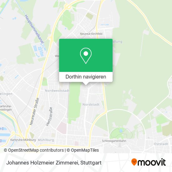 Johannes Holzmeier Zimmerei Karte