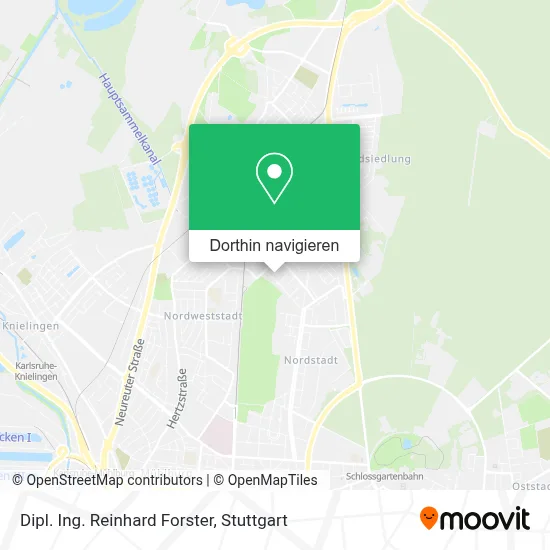 Dipl. Ing. Reinhard Forster Karte