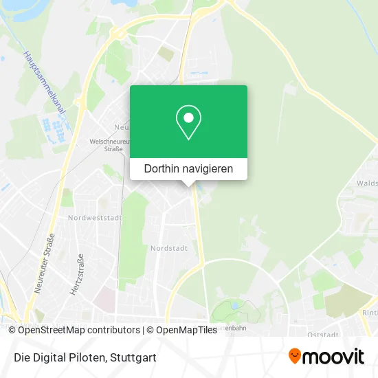 Die Digital Piloten Karte