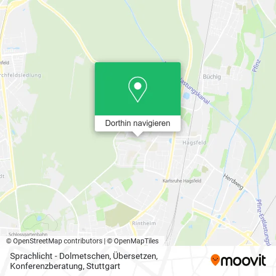 Sprachlicht - Dolmetschen, Übersetzen, Konferenzberatung Karte