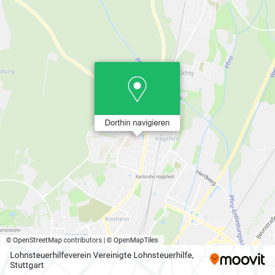 Lohnsteuerhilfeverein Vereinigte Lohnsteuerhilfe Karte