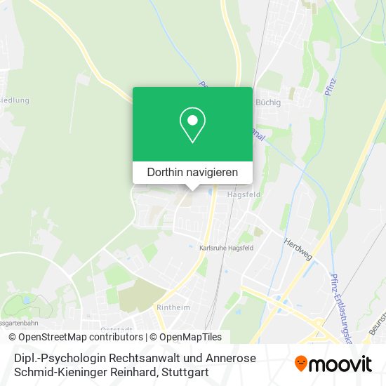 Dipl.-Psychologin Rechtsanwalt und Annerose Schmid-Kieninger Reinhard Karte