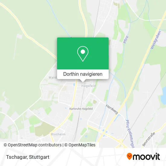 Tschagar Karte
