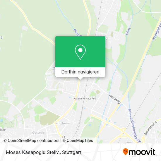 Moses Kasapoglu Stellv. Karte