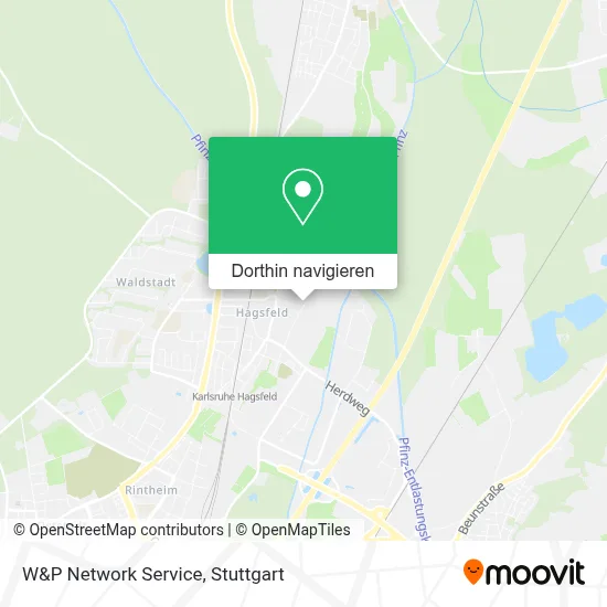 W&P Network Service Karte