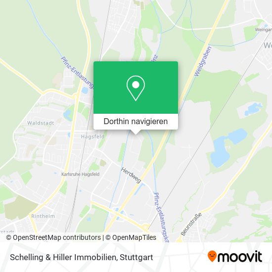 Schelling & Hiller Immobilien Karte