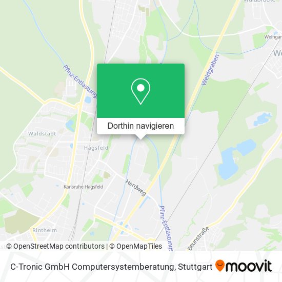 C-Tronic GmbH Computersystemberatung Karte