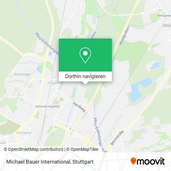 Michael Bauer International Karte