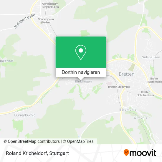 Roland Kricheldorf Karte