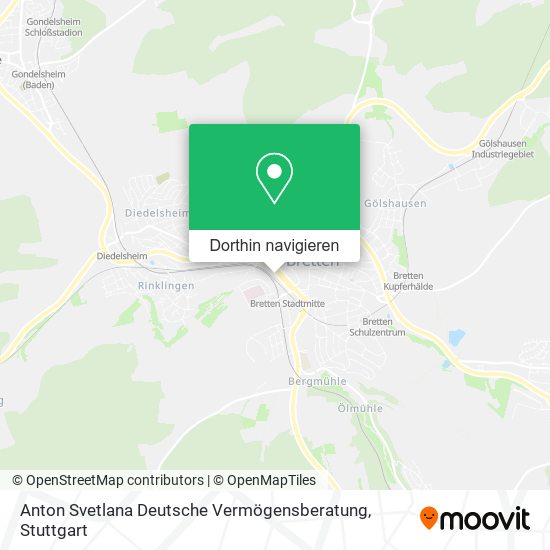Anton Svetlana Deutsche Vermögensberatung Karte