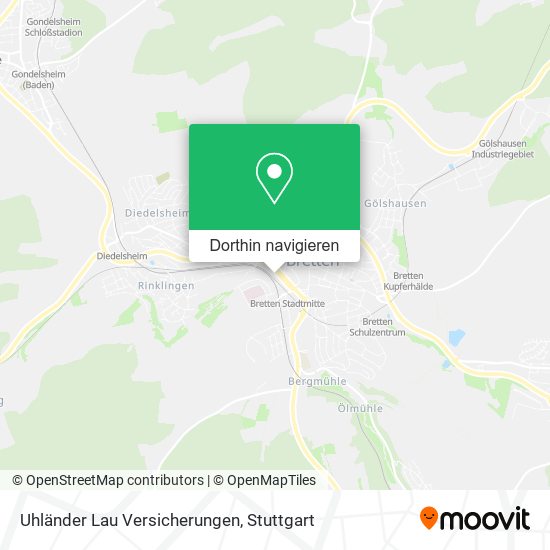 Uhländer Lau Versicherungen Karte