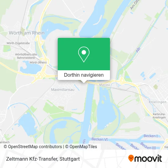 Zeltmann Kfz-Transfer Karte