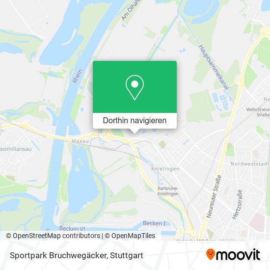 Sportpark Bruchwegäcker Karte