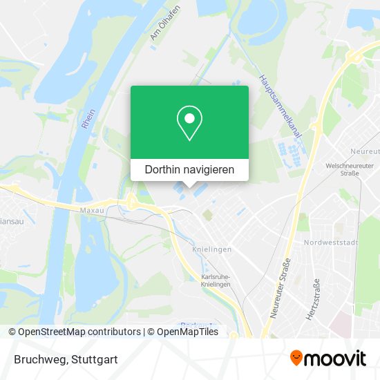 Bruchweg Karte