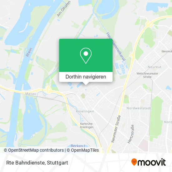 Rte Bahndienste Karte