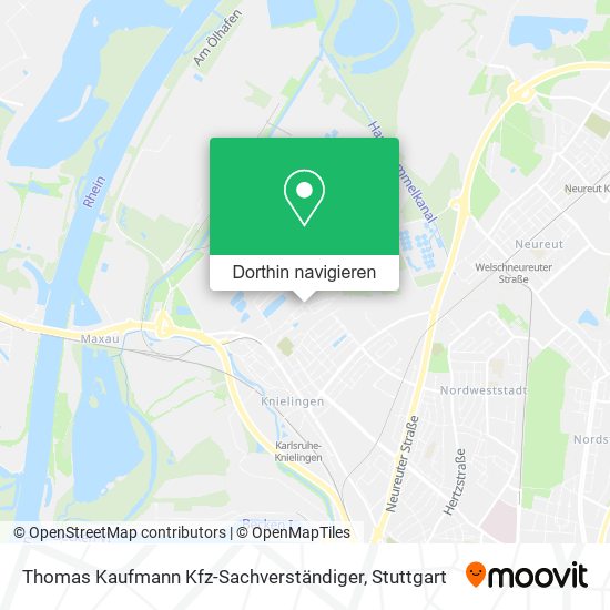 Thomas Kaufmann Kfz-Sachverständiger Karte