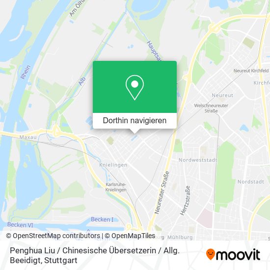 Penghua Liu / Chinesische Übersetzerin / Allg. Beeidigt Karte