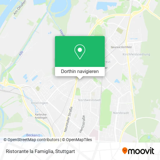 Ristorante la Famiglia Karte