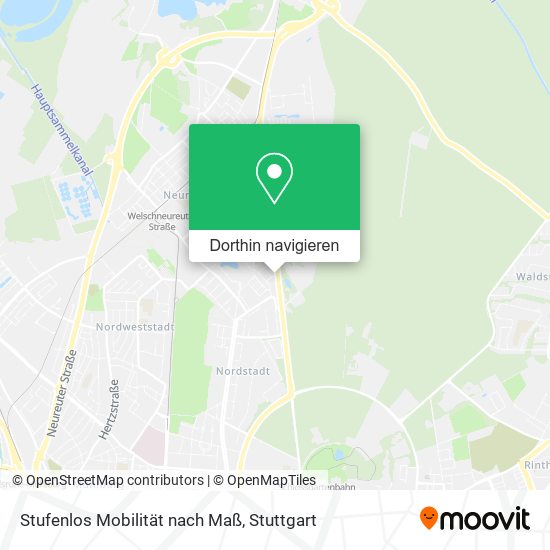 Stufenlos Mobilität nach Maß Karte