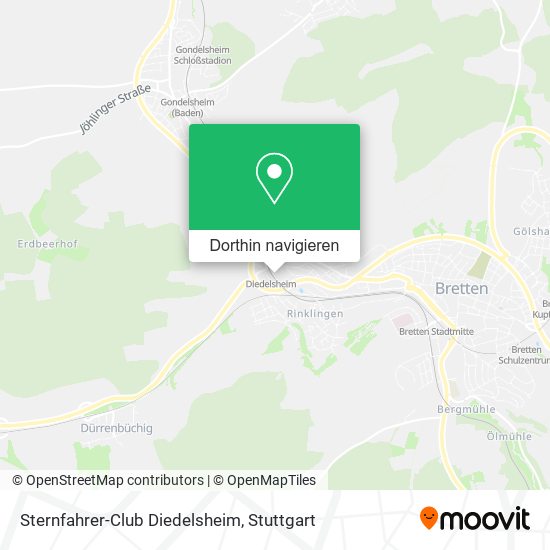 Sternfahrer-Club Diedelsheim Karte