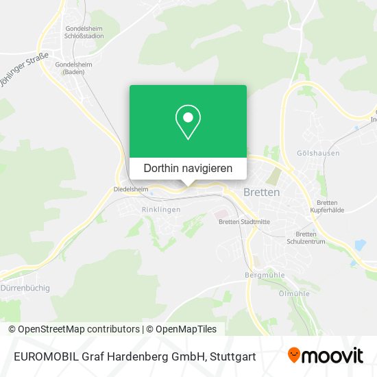 EUROMOBIL Graf Hardenberg GmbH Karte