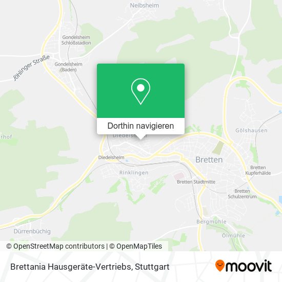 Brettania Hausgeräte-Vertriebs Karte