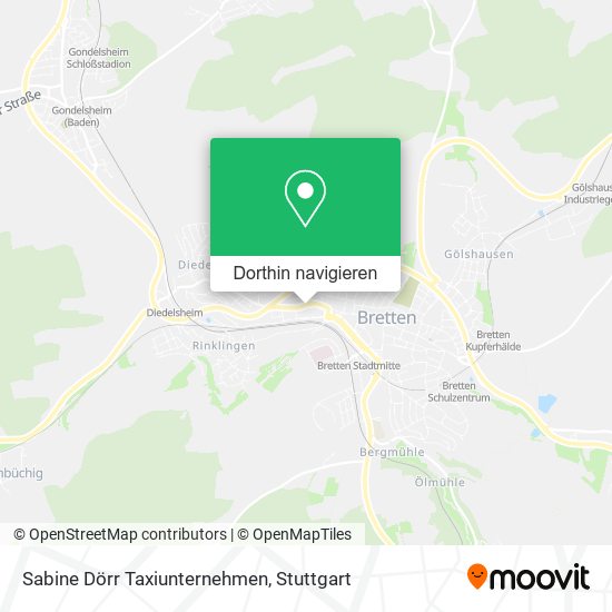 Sabine Dörr Taxiunternehmen Karte