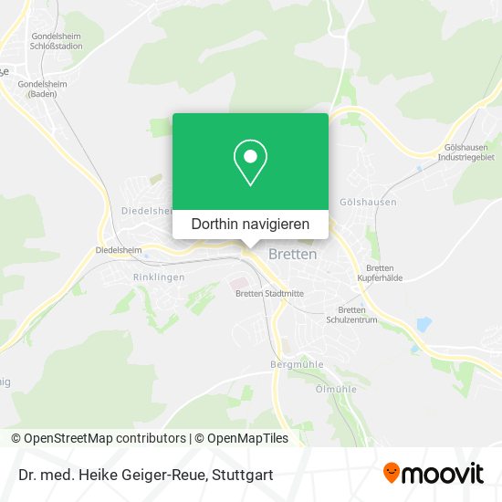 Dr. med. Heike Geiger-Reue Karte