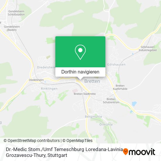 Dr.-Medic Stom. / Umf Temeschburg Loredana-Lavinia Grozavescu-Thury Karte